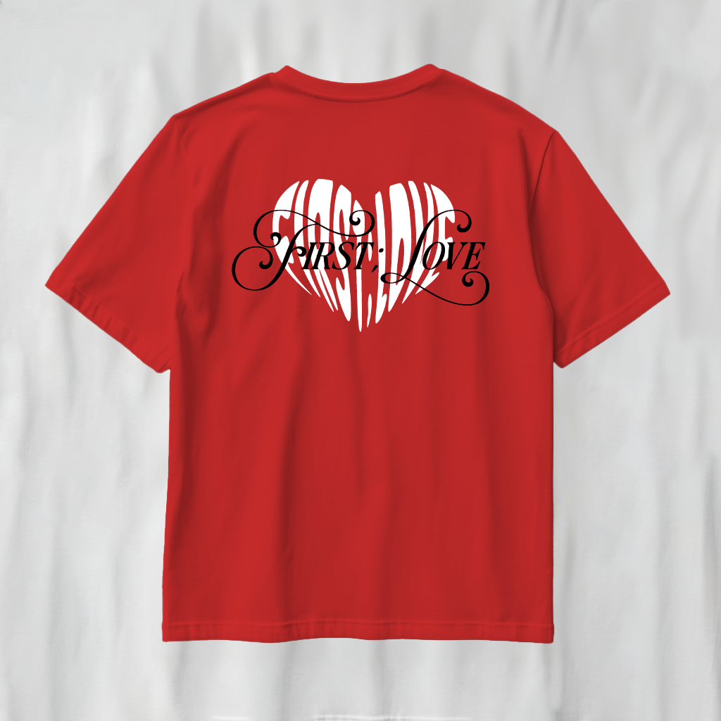 Polera roja First Love