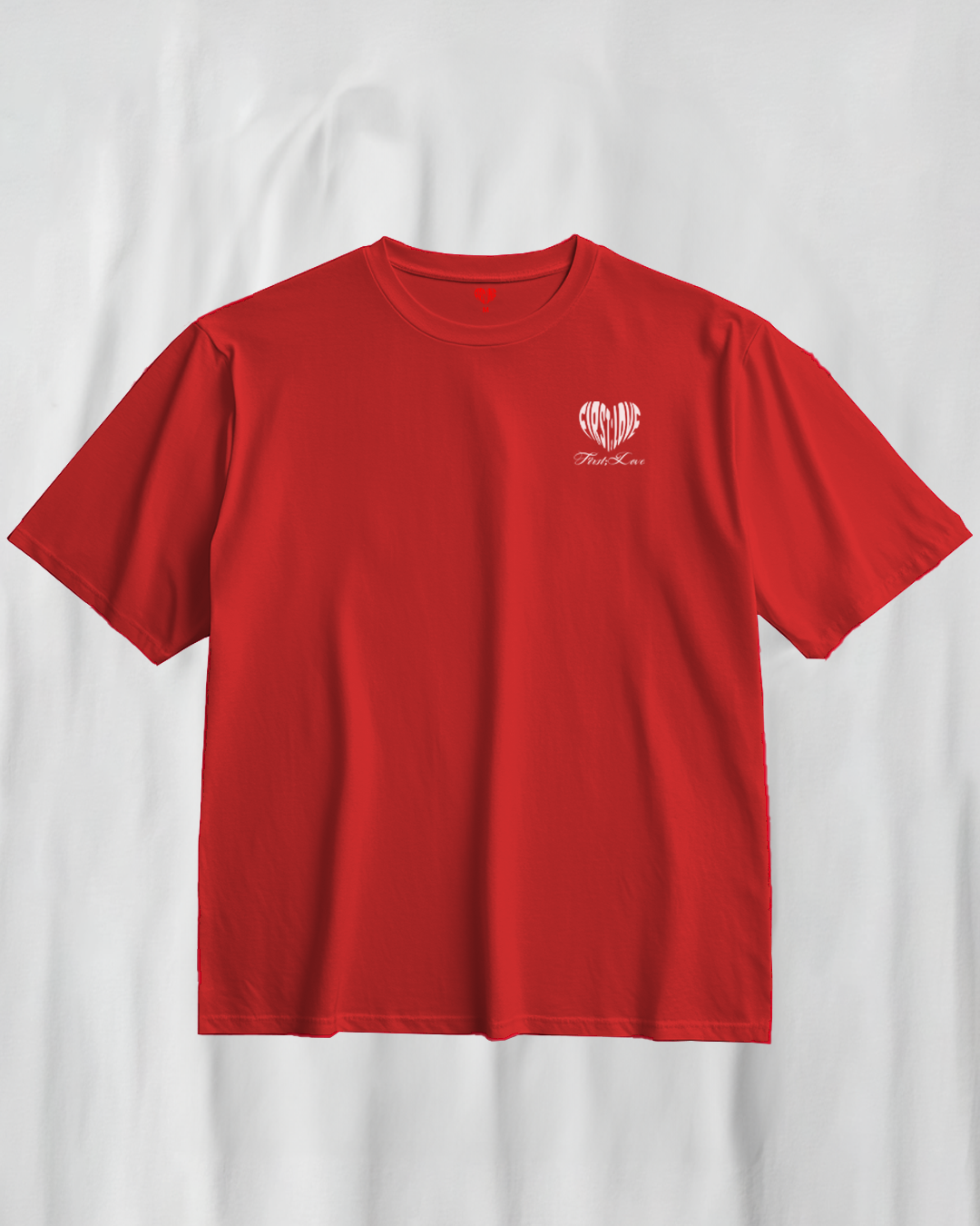 Polera roja First Love