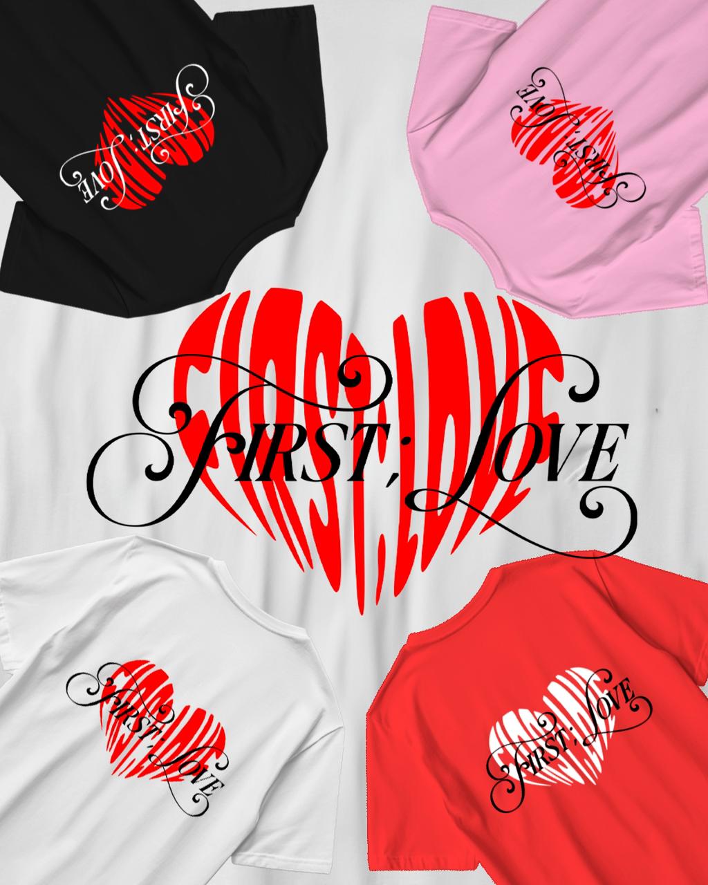 Polera blanca First Love