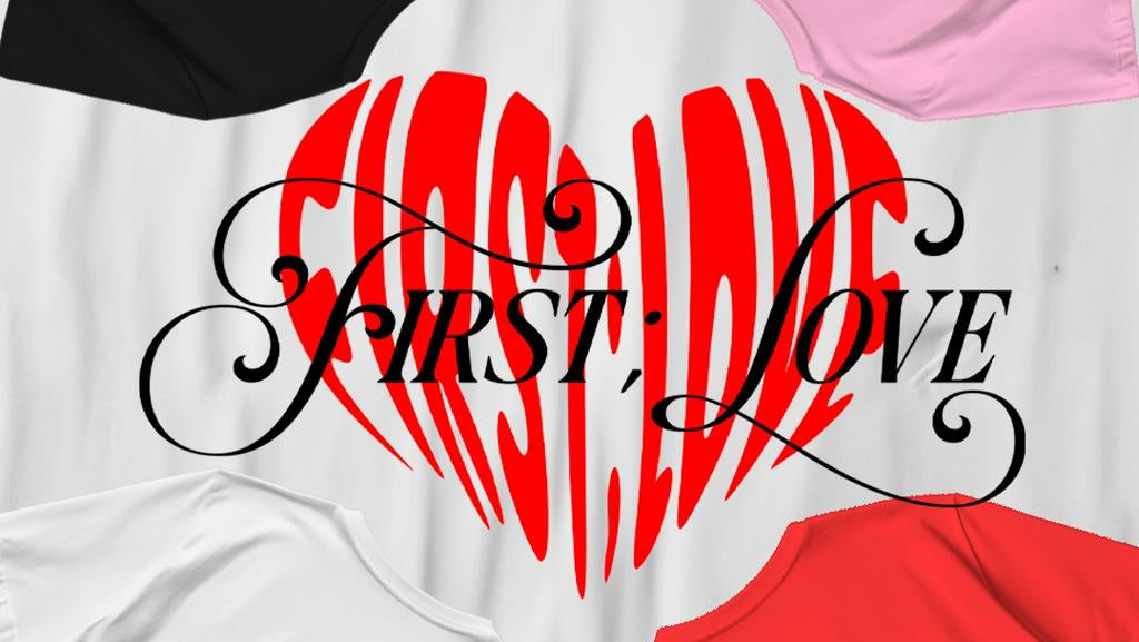 Polera roja First Love