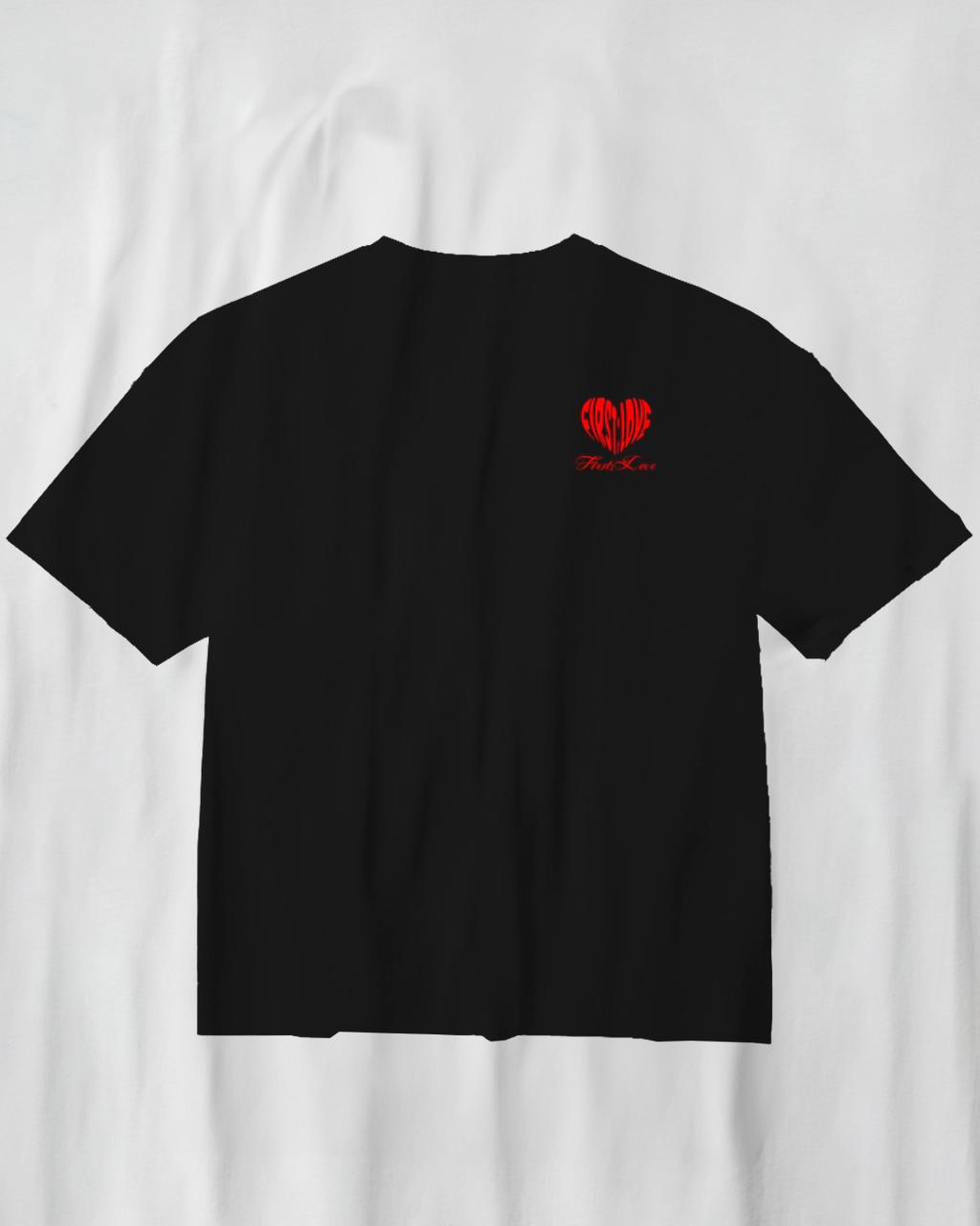 Polera negra First Love